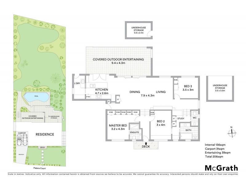 7 Palana Court, Buderim QLD 4556 Floorplan