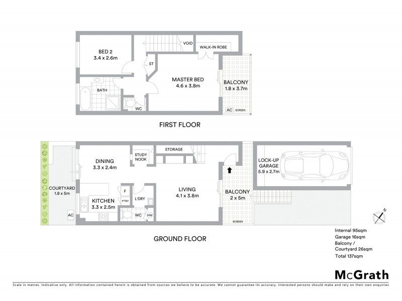 4/13 Ballinger Court, Buderim QLD 4556 Floorplan