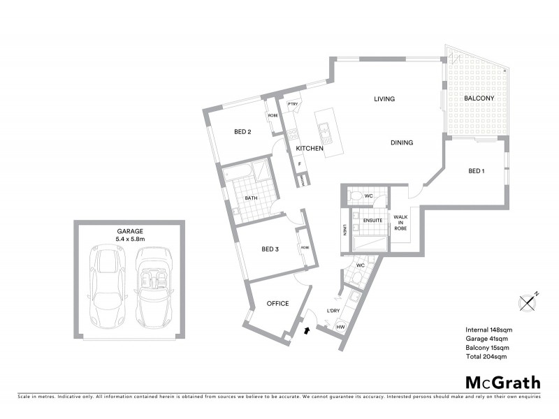 5/8 Ballinger Crescent, Buderim QLD 4556 Floorplan
