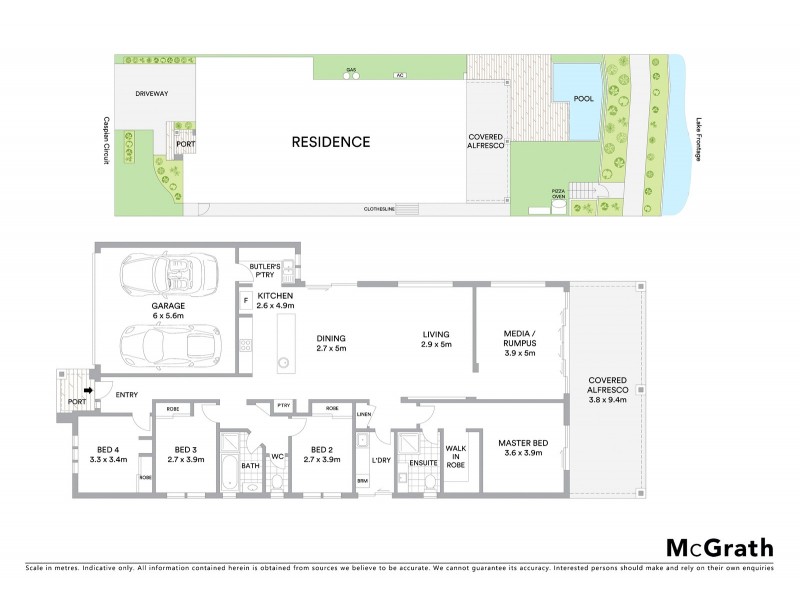 16 Caspian Circuit, Mountain Creek QLD 4557 Floorplan