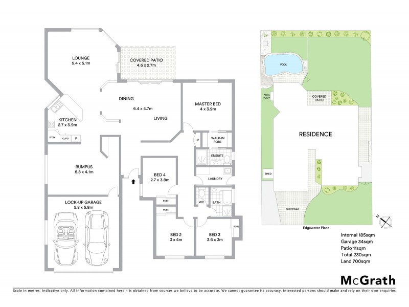 27 Edgewater Place, Sippy Downs QLD 4556 Floorplan