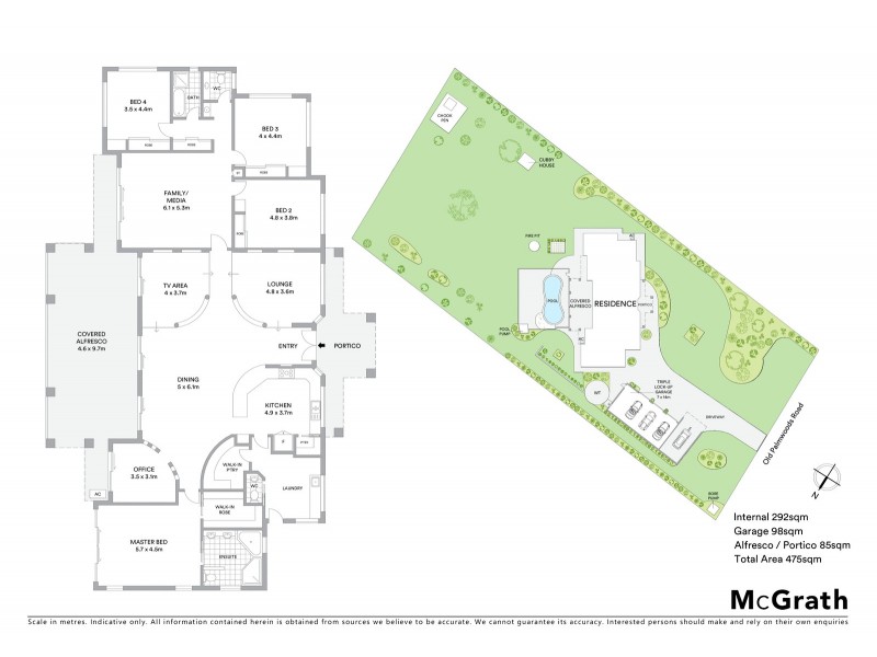 181 Old Palmwoods Road, West Woombye QLD 4559 Floorplan