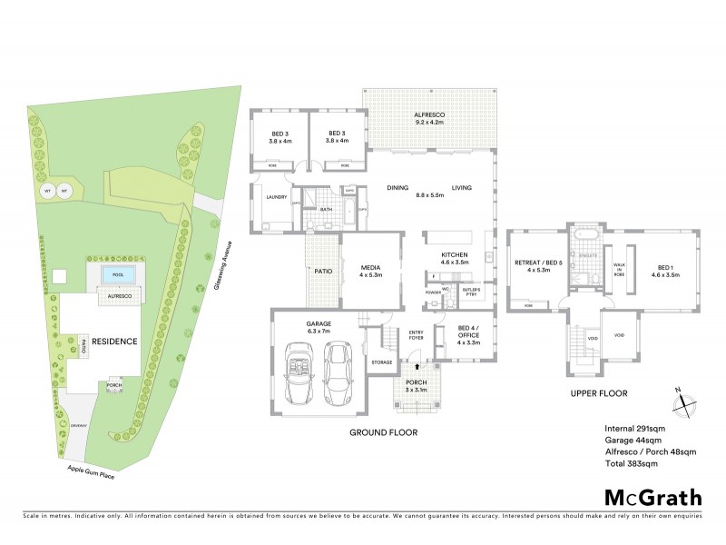 23 Apple Gum Place, Palmview QLD 4553 Floorplan