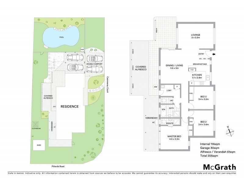 1 Cammeray Court, Buderim QLD 4556 Floorplan
