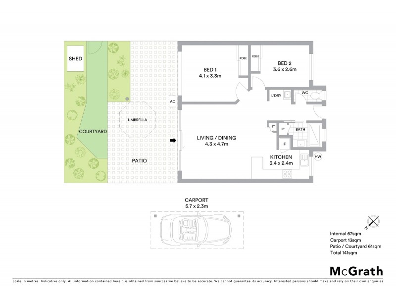 2/4-6 Cootamundra Drive, Mountain Creek QLD 4557 Floorplan