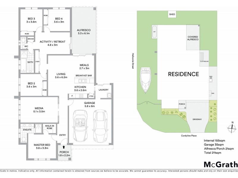1 Cordyline Place, Mountain Creek QLD 4557 Floorplan