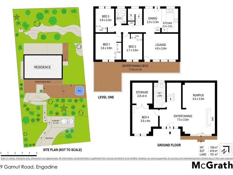 9 Gamut Road, Engadine NSW 2233 Floorplan