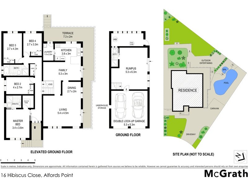 16 Hibiscus Close, Alfords Point NSW 2234 Floorplan