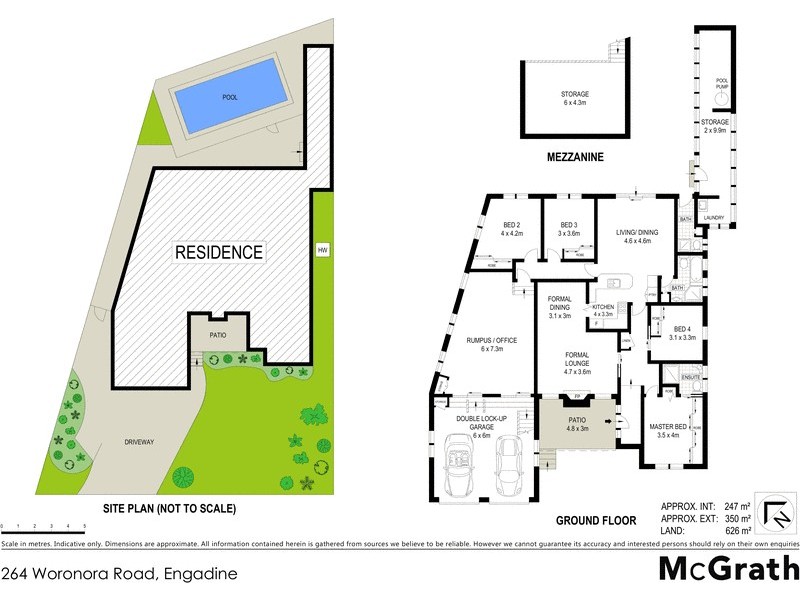 264 Woronora Road, Engadine NSW 2233 Floorplan
