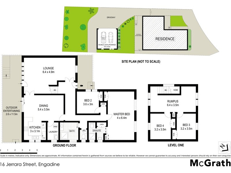16 Jerrara Street, Engadine NSW 2233 Floorplan