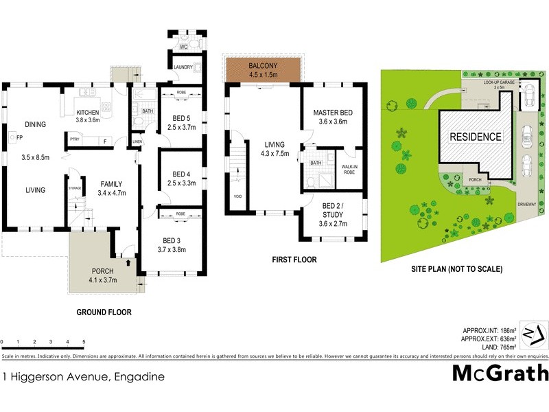 1 Higgerson Avenue, Engadine NSW 2233 Floorplan
