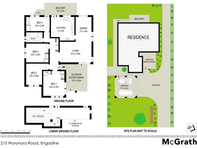 215 Woronora Road, Engadine NSW 2233 Floorplan