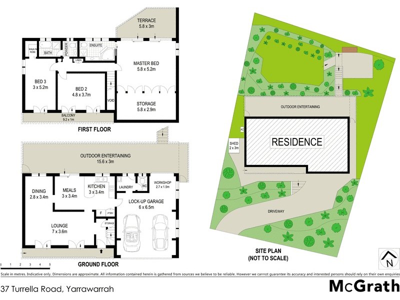 37 Turrella Road, Yarrawarrah NSW 2233 Floorplan