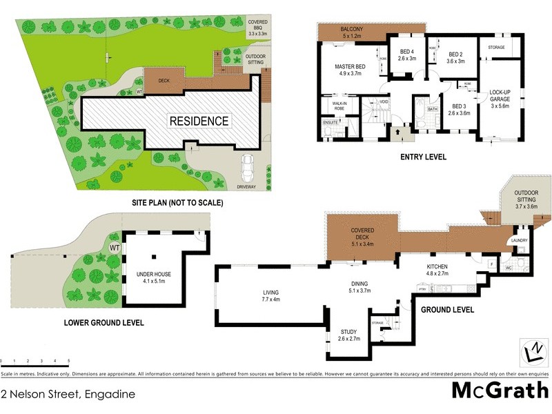 2 Nelson Street, Engadine NSW 2233 Floorplan