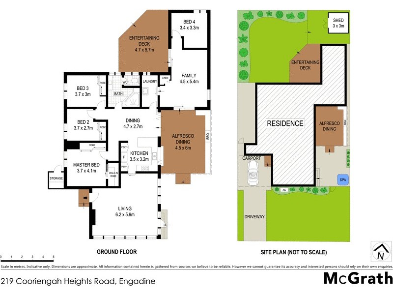 219 Cooriengah Heights Road, Engadine NSW 2233 Floorplan