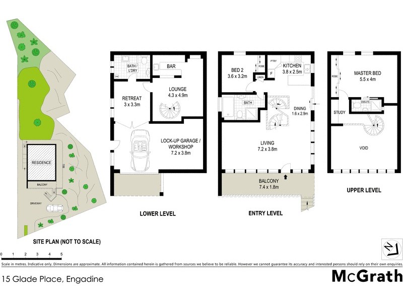 15 Glade Place, Engadine NSW 2233 Floorplan