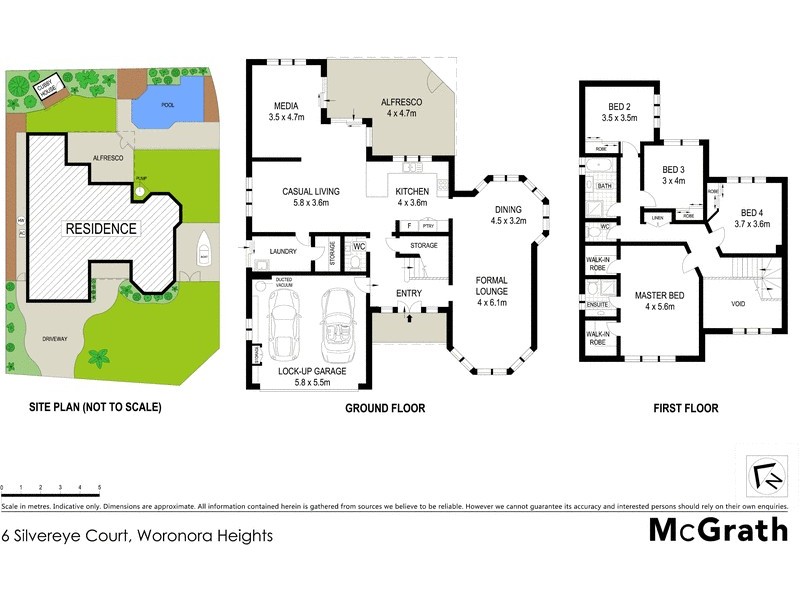6 Silvereye Court, Woronora Heights NSW 2233 Floorplan
