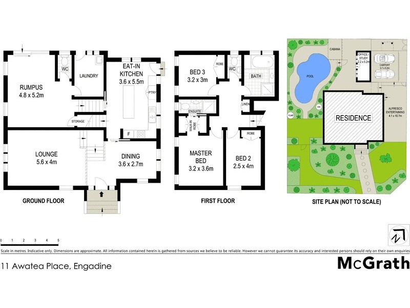 11 Awatea Place, Engadine NSW 2233 Floorplan