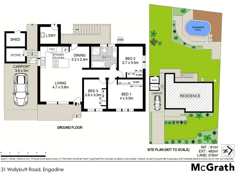 31 Wollybutt Road, Engadine NSW 2233 Floorplan