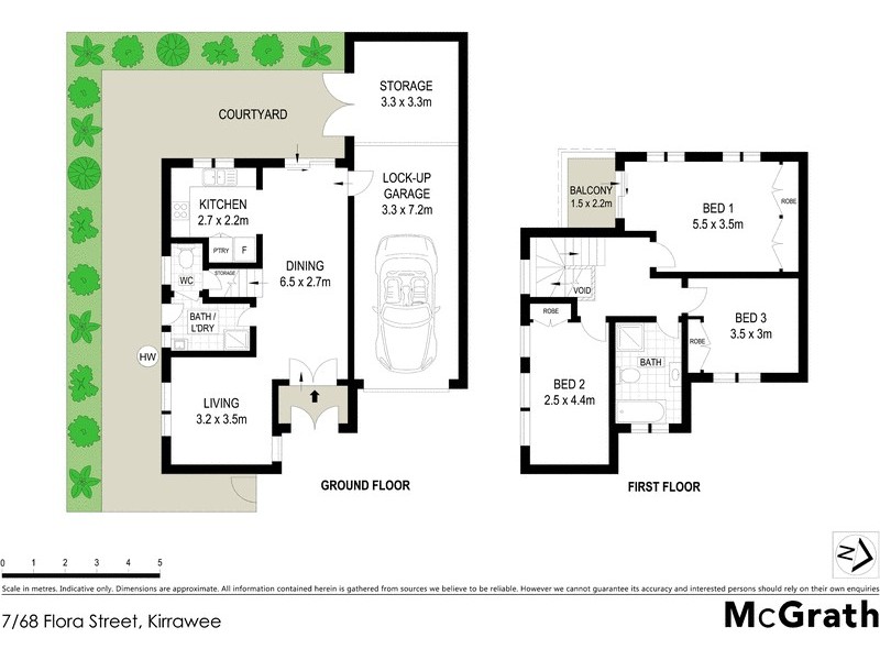 7/68 Flora Street, Kirrawee NSW 2232 Floorplan