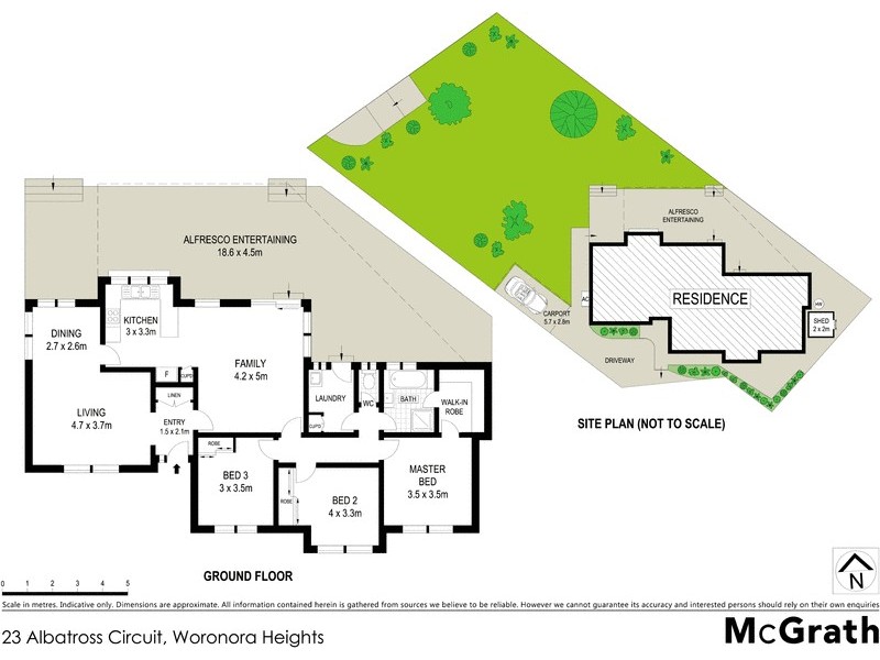23 Albatross Circuit, Woronora Heights NSW 2233 Floorplan