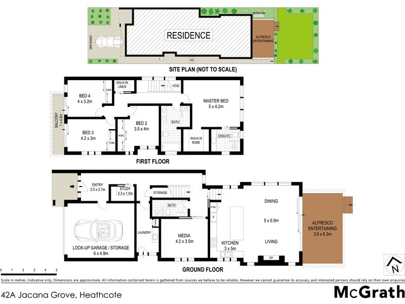 42A Jacana Grove, Heathcote NSW 2233 Floorplan