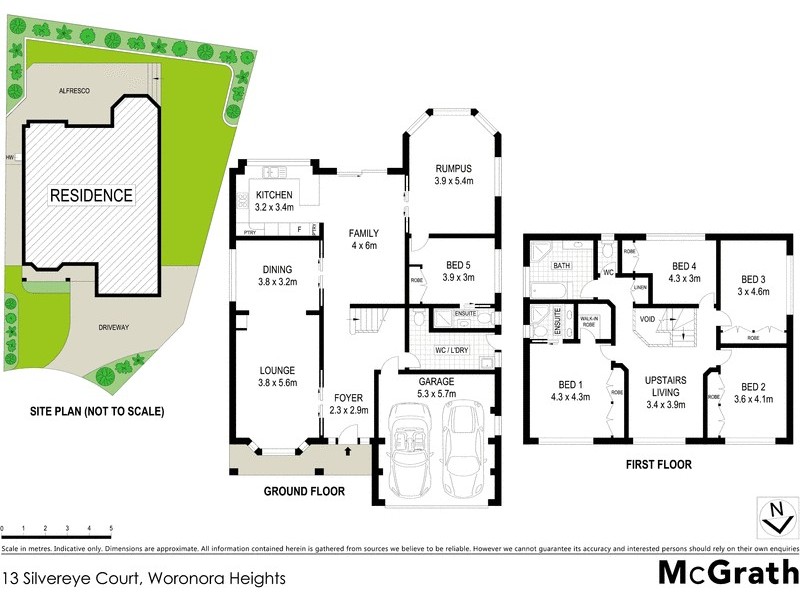13 Silvereye Court, Woronora Heights NSW 2233 Floorplan