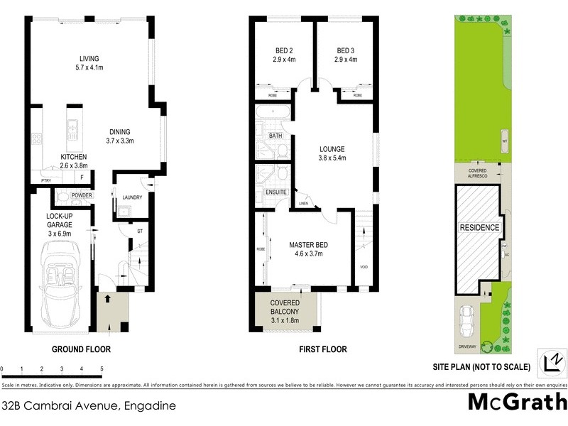 32B Cambrai Avenue, Engadine NSW 2233 Floorplan