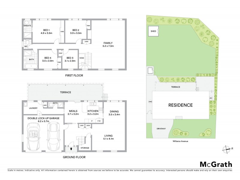 52 Willaroo Avenue, Woronora Heights NSW 2233 Floorplan