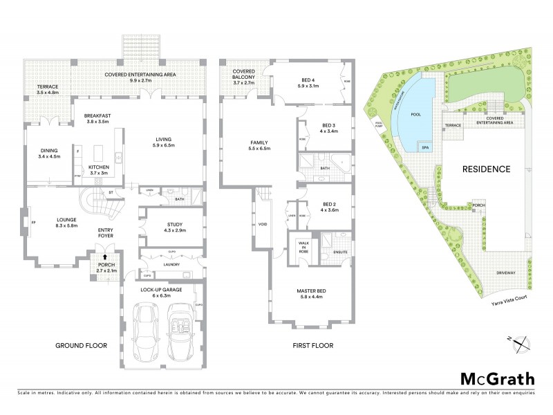 19 Yarra Vista Court, Yarrawarrah NSW 2233 Floorplan