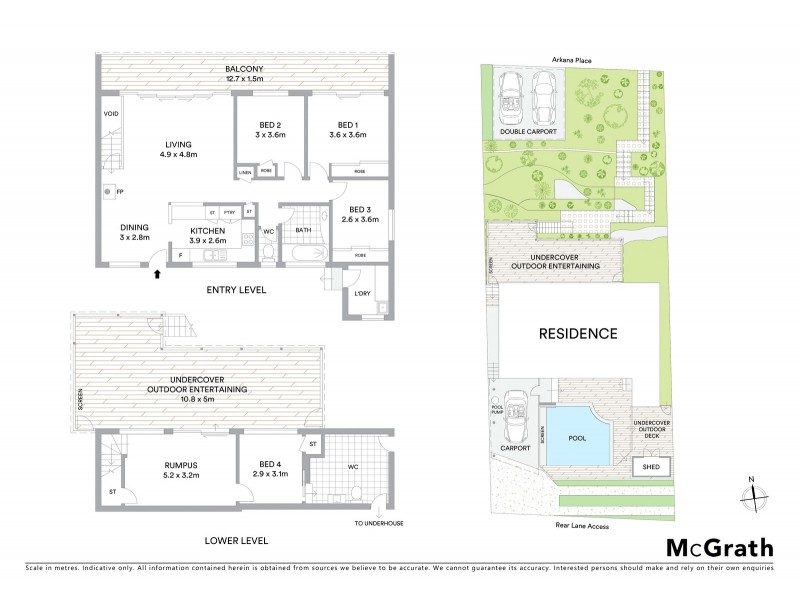 14 Arkana Place, Engadine NSW 2233 Floorplan