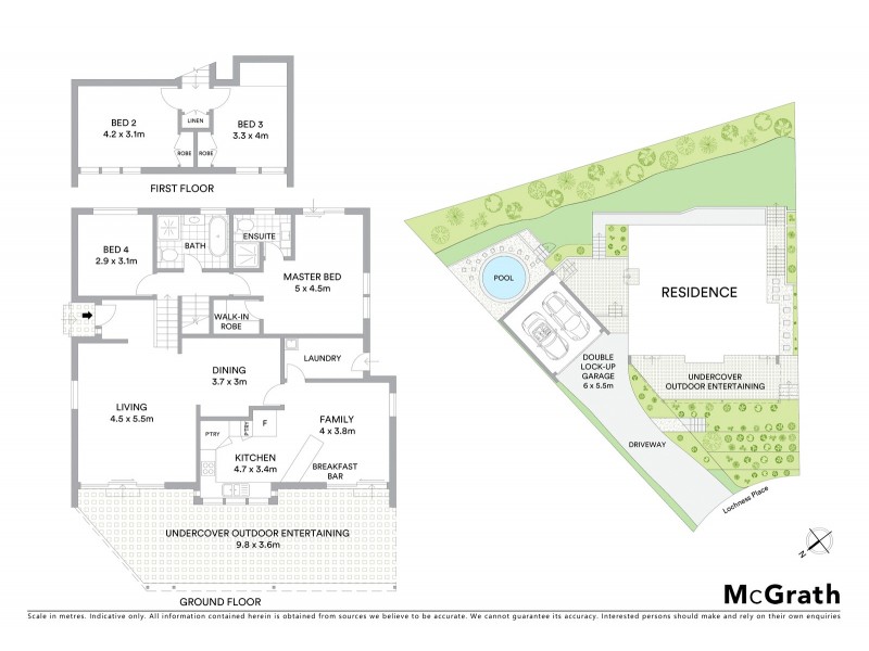 1 Lochness Place, Engadine NSW 2233 Floorplan