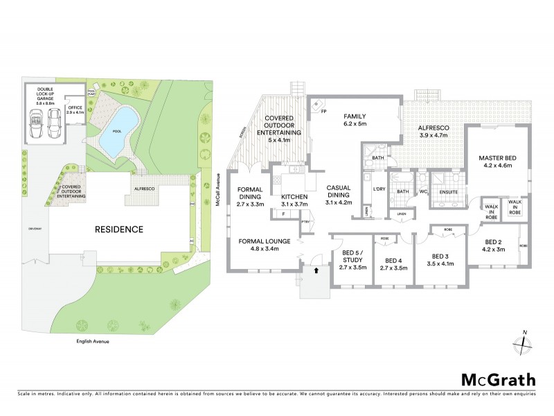 1 English Avenue, Camden South NSW 2570 Floorplan