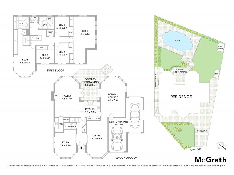 11 Pelican Place, Woronora Heights NSW 2233 Floorplan