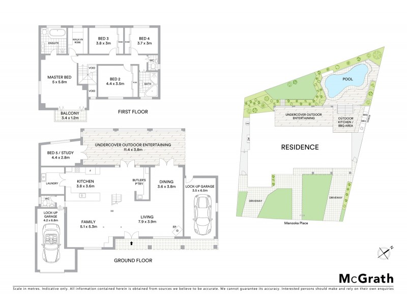 17 Manooka Place, Kareela NSW 2232 Floorplan