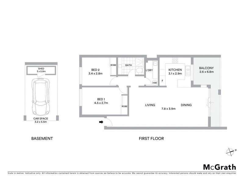 10/73 Flora Street, Kirrawee NSW 2232 Floorplan
