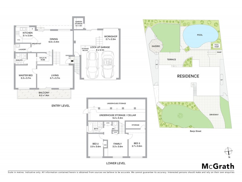 8 Banjo Street, Heathcote NSW 2233 Floorplan