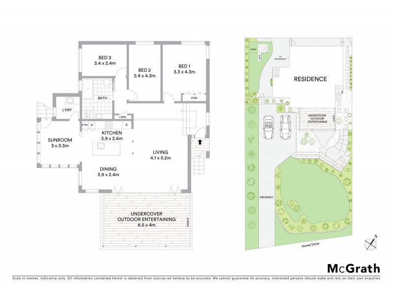 18 Hume Drive, Helensburgh NSW 2508 Floorplan