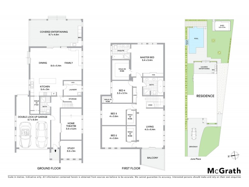 18 June Place, Gymea Bay NSW 2227 Floorplan