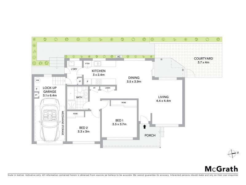 2/9 Clements Parade, Kirrawee NSW 2232 Floorplan