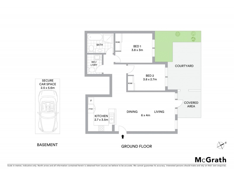 21/500 President Avenue, Sutherland NSW 2232 Floorplan