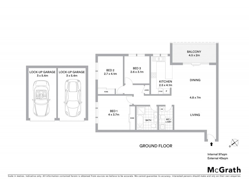 2/20-24 Preston Avenue, Engadine NSW 2233 Floorplan