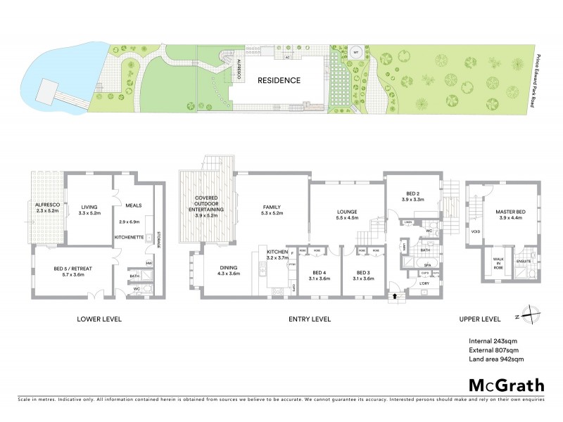 255 Prince Edward Park Road, Woronora NSW 2232 Floorplan