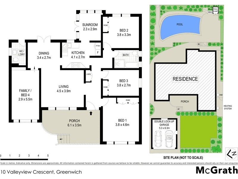 10 Valleyview Crescent, Greenwich NSW 2065 Floorplan