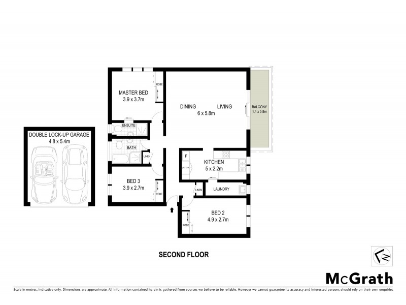 3/16 Helen Street, Lane Cove NSW 2066 Floorplan