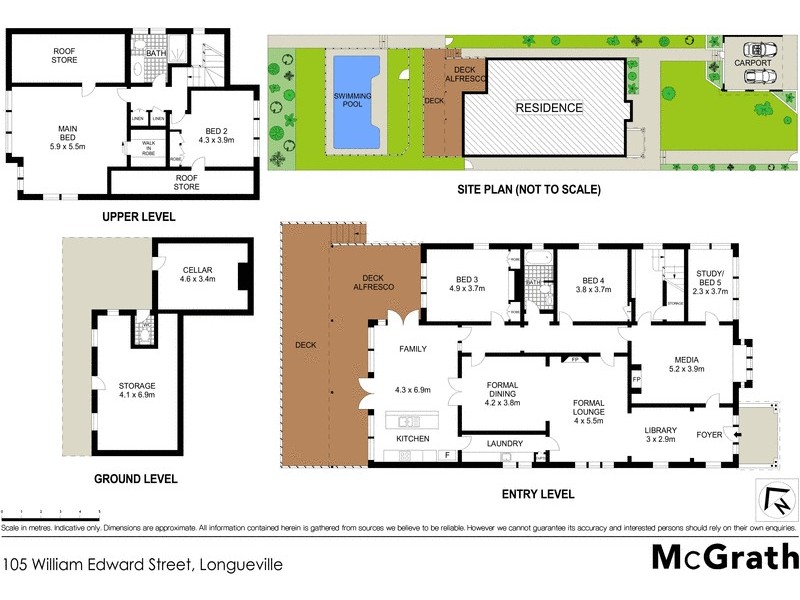 105 William Edward Street, Longueville NSW 2066 Floorplan