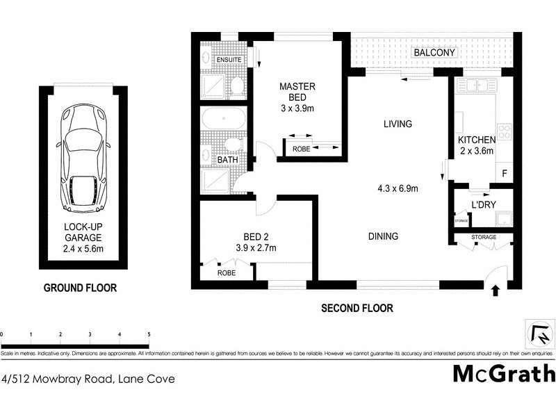 4/512 Mowbray Road, Lane Cove NSW 2066 Floorplan