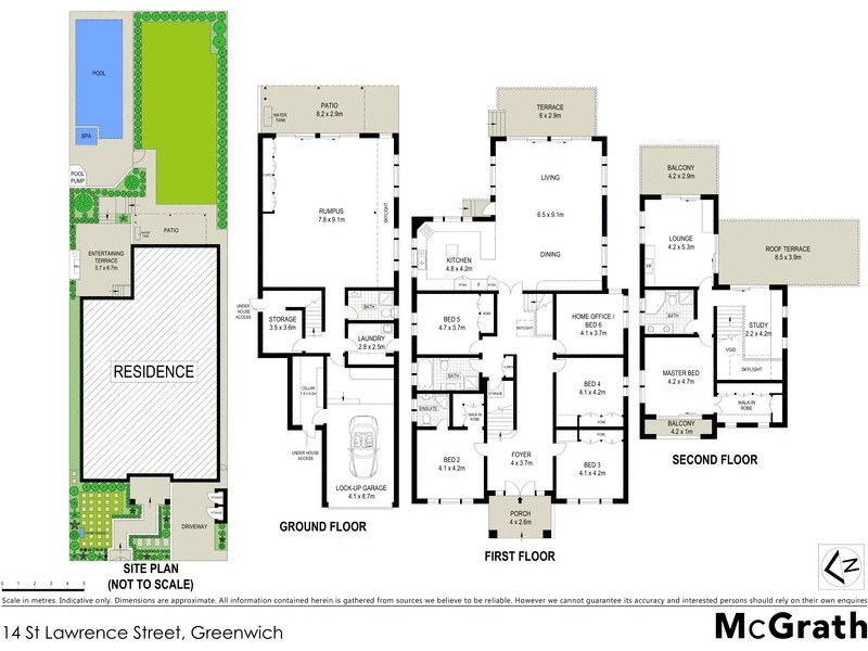 14 St Lawrence Street, Greenwich NSW 2065 Floorplan