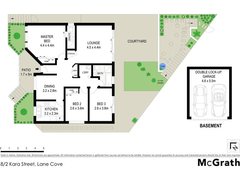 8/2 Kara Street, Lane Cove NSW 2066 Floorplan