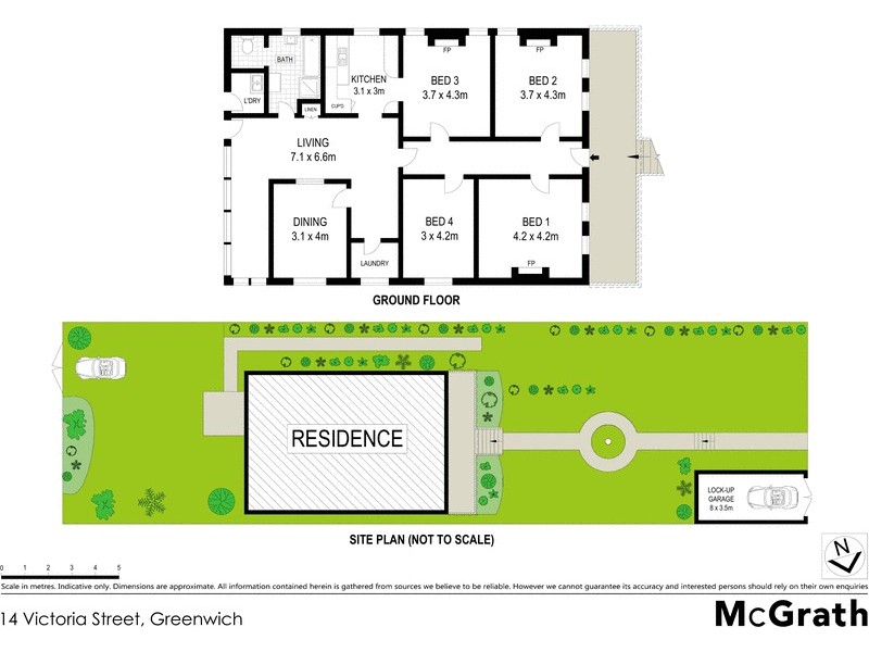 14 Victoria Street, Greenwich NSW 2065 Floorplan